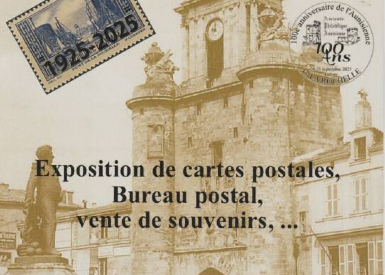 Exposition - 100 ans de l'Amicale Philatélique Aunisienne_La Rochelle
