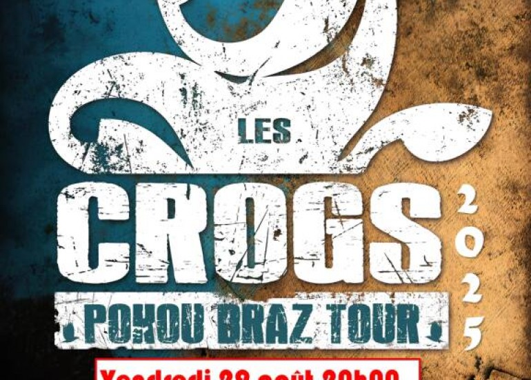 affiche concert crogs
