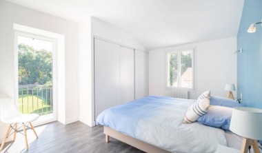 Chambre avec balcon