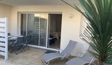 Studio 4 personnes -Aliénor Studio en RDC avec terrasse et jardin clos