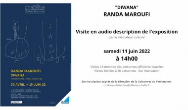 Visite en audiodescription de l'exposition de Randa Maroufi
