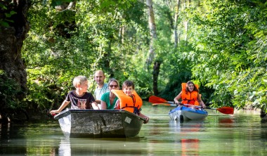 Balade en barque Marais poitevin