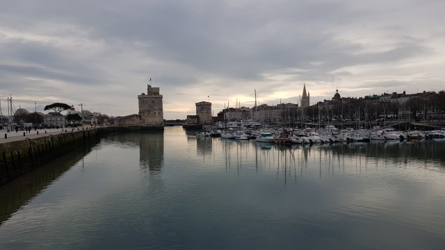 Le port en hiver