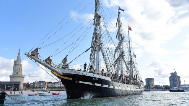 Bateau Le Belem illustration FMLR