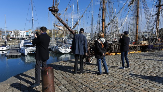 Port en hiver