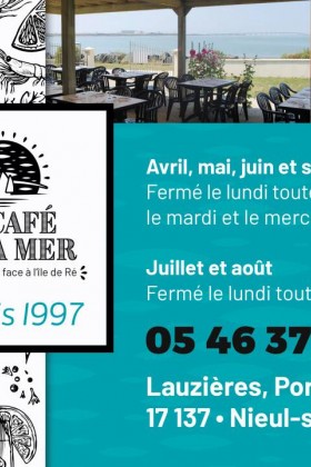 Le café de la mer